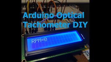 Measure RPM w/ DIY Arduino Optical Tachometer using Infrared LED & Phototransistor