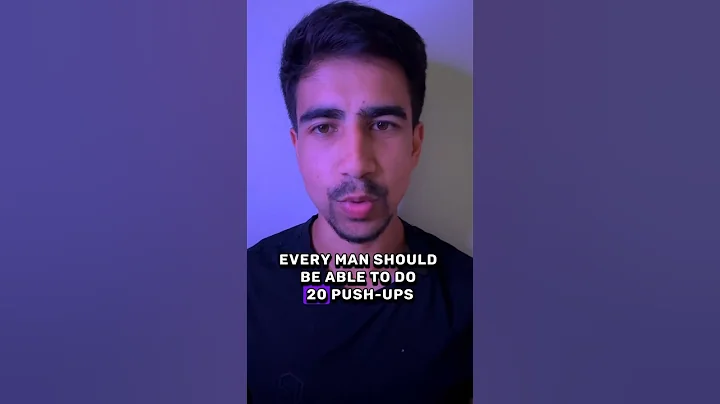 How many pushups every man should be able to do