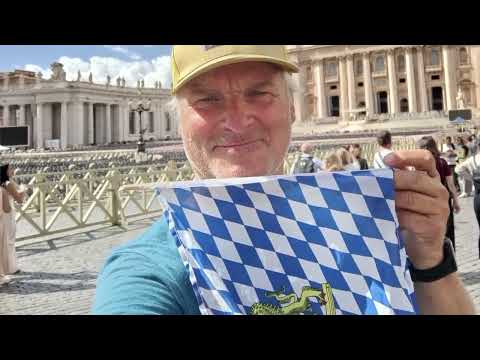 Wolfgang Schlemer wanderte zu Fuß von Breitbrunn nach Rom
