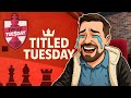Титульный вторник на chess.com 🙃 28/04/2026