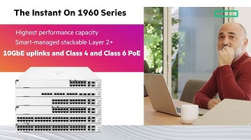 HPE Networking Instant On Switch Series 1960
