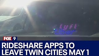 Uber, Lyft in Minneapolis: City council overrides veto, rideshare apps to leave Twin Cities May 1