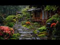The Cozy Sound of Rain in the Japanese Garden 🌧️Suitable for Relaxing & Sleeping