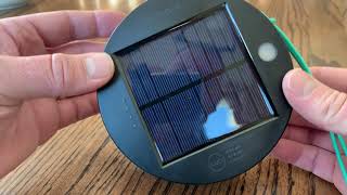 luci lights string solar mpowered