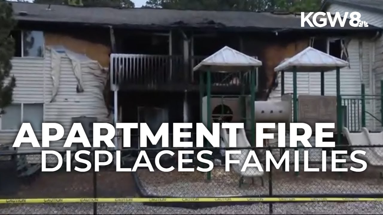 Three families displaced after apartment fire in Oregon City