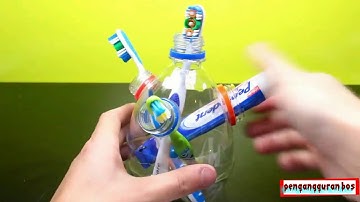 Kumpulan Video Cara Daur ulang sampah botol plastik jadi barang yang berguna