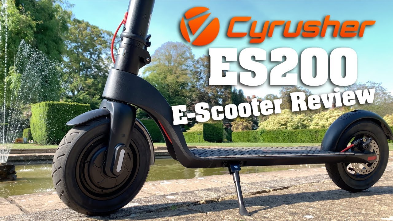 ES 200 E Scooter from Cyrusher Review YouTube