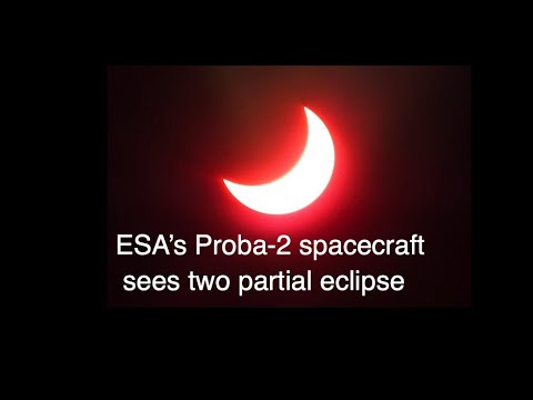 The ESA Proba-2 spacecraft twice captured the solar eclipse on October 25, 2022 [space news]