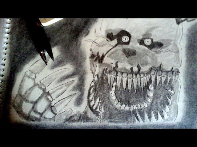 Nightmare fredbear - Desenho de _tordzinhu_ - Gartic