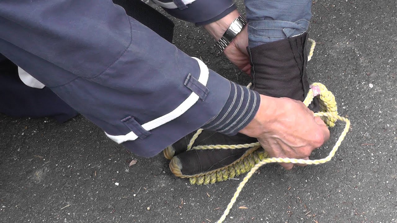 平成28年3月 基礎知識(草鞋のはき方1【推奨】)