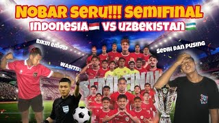 BIKIN EMOS!!! SEMIFINAL TADI MALAM INDONESIA VS UZBEKISTAN