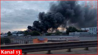 Fire continues to rage at major rocket center in Russia’s Samara after Ukrainian strike Fire continues to rage at major rocket center in Russia’s Samara after Ukrainian strike