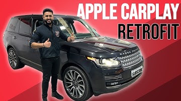WIRELESS Apple CarPlay Installation | Range Rover Vogue L405