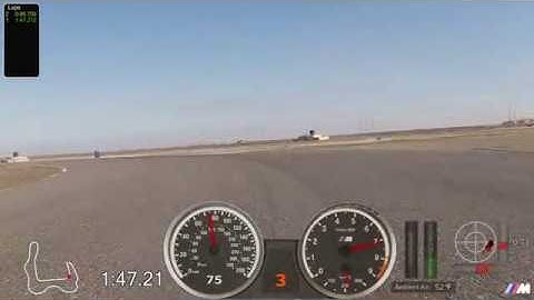 BMW E90 M3 - Buttonwillow 13 CW - 1:47.2