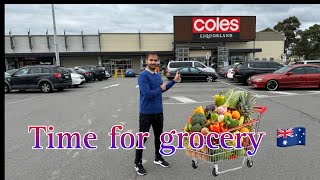 grocery shopping in australia 🇦🇺 | shop with me coles australia | grocery prices in australia 🇦🇺