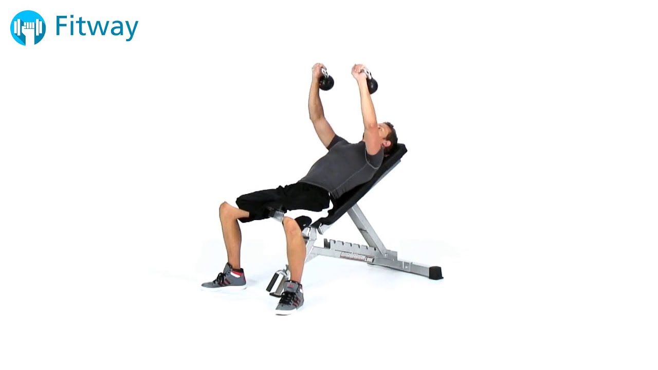 How To Do: Kettlebell Bench Press - Incline Overhand Grip | Chest Workout Exercise video phone beyonce mp3