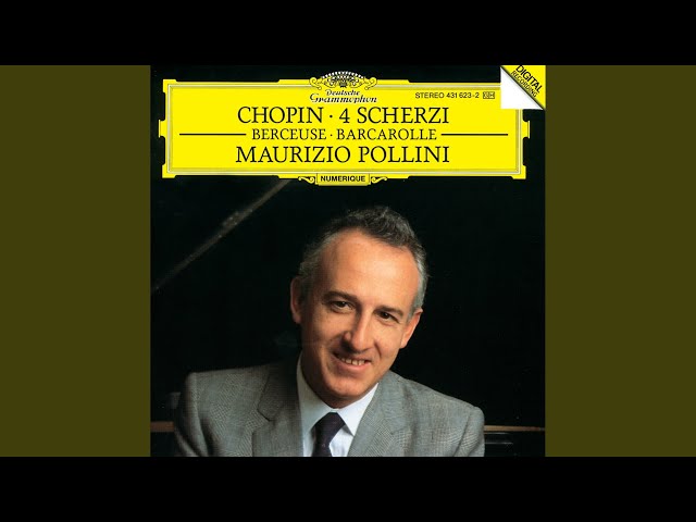 Chopin - Scherzo n°2 : Maurizio Pollini