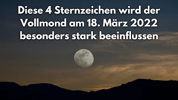 Wann ist der Vollmond im März?