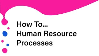 Human Resources Processes With Mindgenius