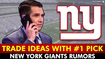 Giants Trade Down Ideas With #1 Pick In 2026 NFL Draft | New York Giants Rumors