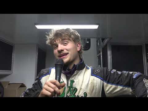 Devon Borden discusses Saturday's exciting victory over Danny Dietrich at Port Royal Speedway