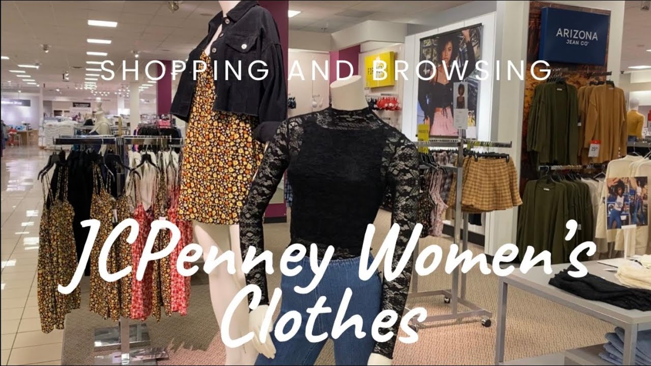 JCPENNEY WOMEN’S CLOTHES SHOP WITH ME * JCPENNEY DRESSES * JCPENNEY