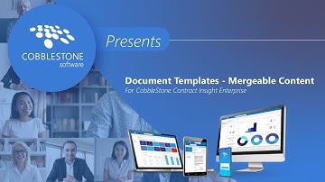 Document Templates - Mergeable Content