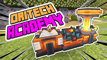 EP 1 - Coal Power! Minecraft Oritech Academy EP 1 - Pulverizer, Powered Furnace!