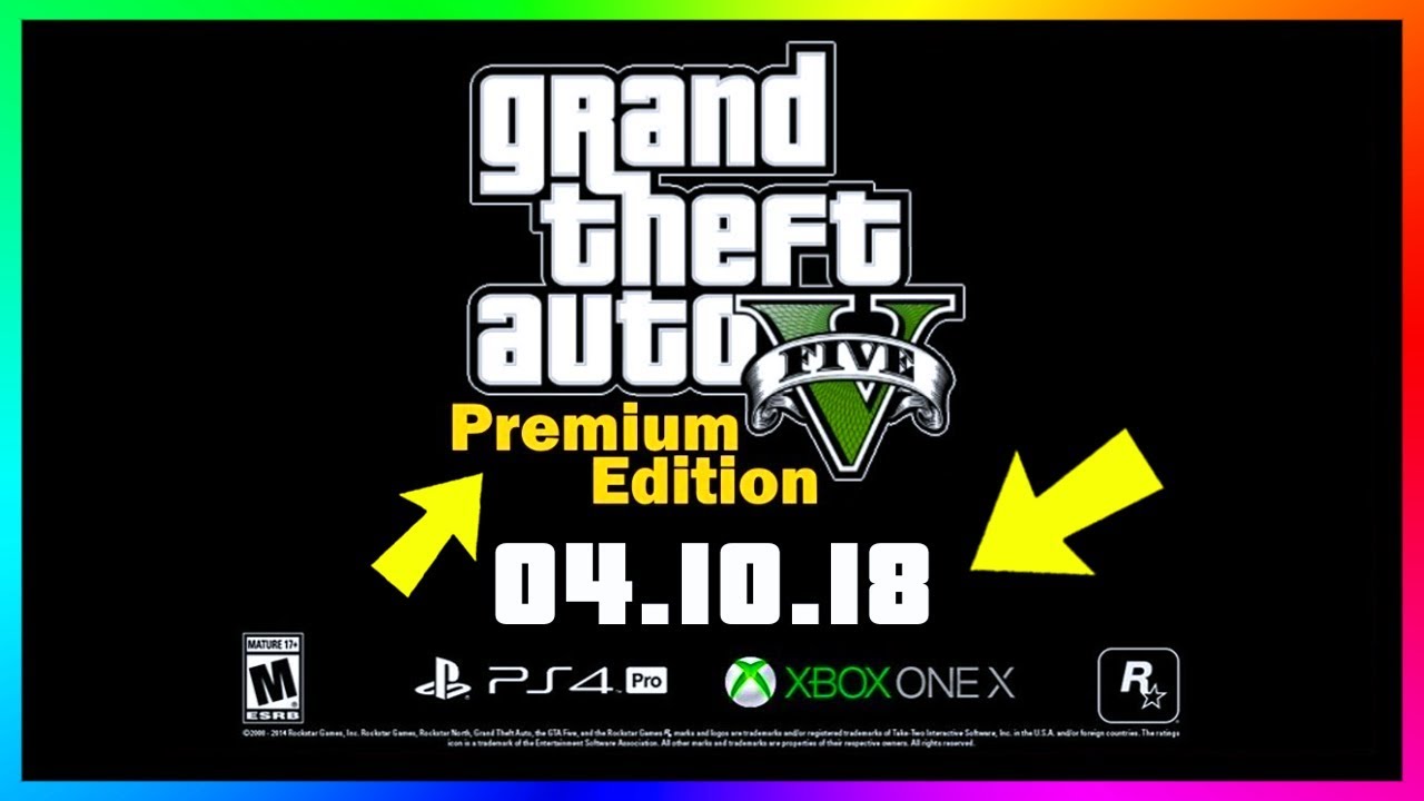 Grand Theft Auto V Premium Edition - GTA 5 - Xbox One - Rockstar