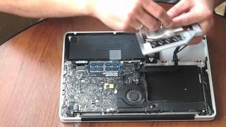 Установка optibay / оптибэй в MacBook Pro 13