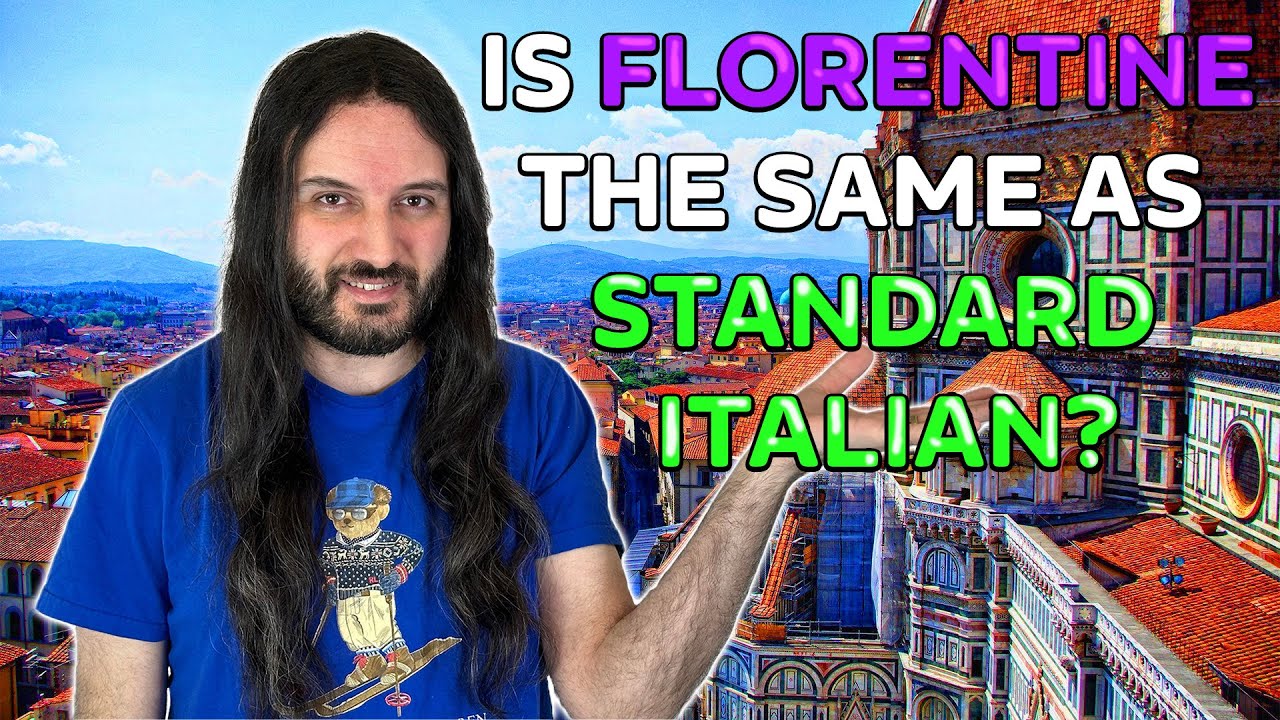 Tuscan VS Standard Italian Is Tuscan The Same as Standard? YouTube