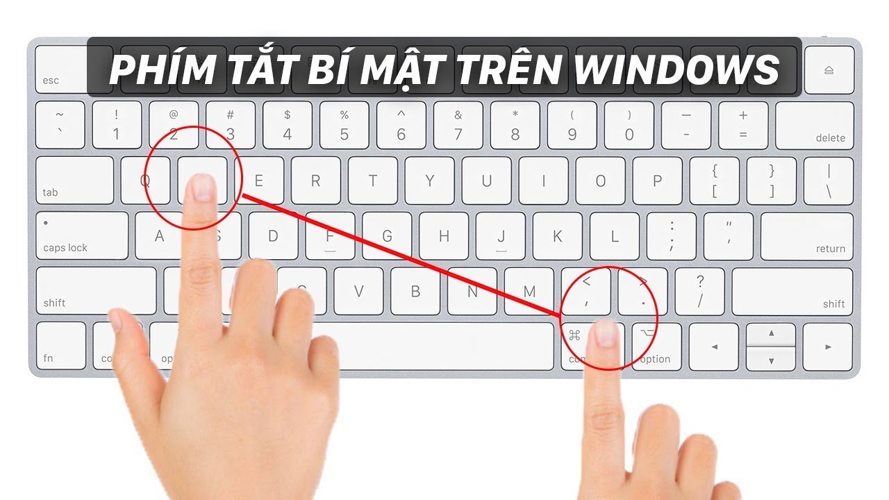 Thủ thuật máy tính: 8 phím tắt bí mật trên Windows cực... - youtube