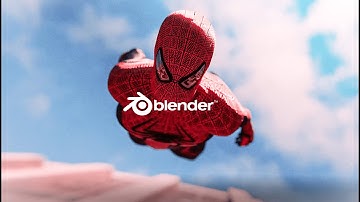 Spiderman BLENDER advanced animation TRAILER