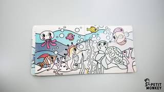 Petit Monkey magic splish splash bath book