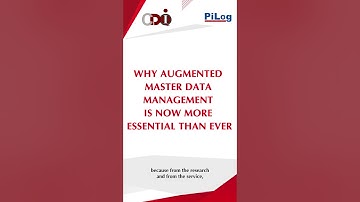 Why augmented master data management is now more essential.