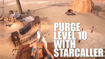 Conan Exiles Purge Level 10 with Starcaller. READ DESCRIPTION BELOW.