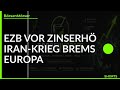 EZB vor Zinserhöhung – Iran-Krieg bremst Europa #Zinsen #Fed