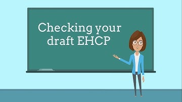Shropshire IASS - Checking your draft EHCP (animated)