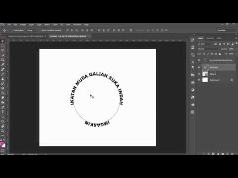  Edit  Tulisan  Melengkung Stempel Di Photoshop YouTube