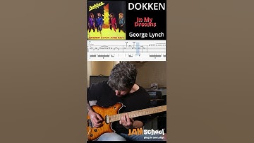 Thumbnail of Dokken In My Dreams George Lynch Guitar Solo with TAB