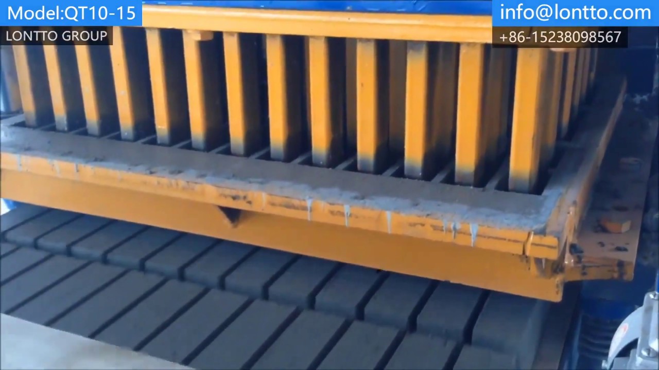 QT10-15 Automatic Brick Machine from LONTTO - Leading Supplier in China