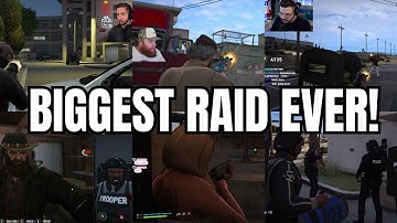 CG x BBMC Wipe 40+ Cops & DEFEND the Biggest Ever Raid on Prodigy (Multiple POVs)