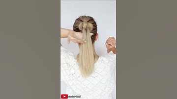 3 Strand Pull Through Braid Step by Step For Beginners #shorts