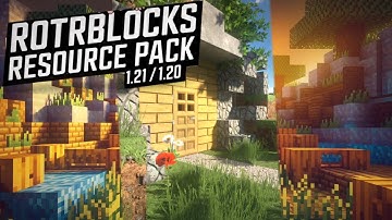 rotrBLOCKS Resource Pack For Minecraft Java 1.21 / 1.20