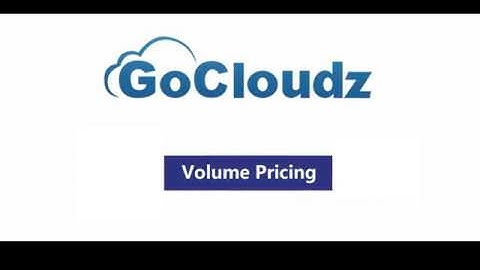 GoCloudz Product Bundle - Volume Pricing