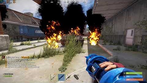 RUST! How to Easily kill the Bradley Tank with High Velocity Rockets