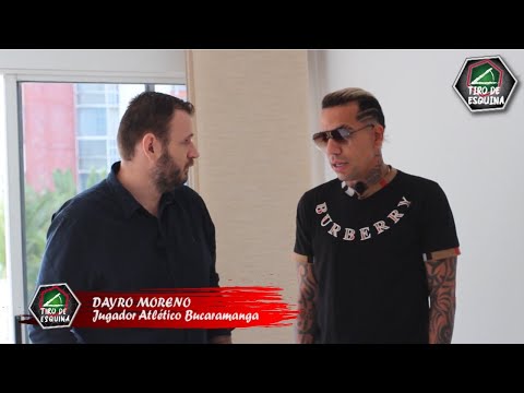 Entrevista exclusiva con Dayro Moreno.