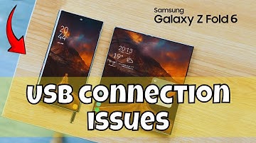 Usb Connecting Disconnecting Issue Fix Samsung Galaxy Z Fold 6 || How to solve USB connection issues