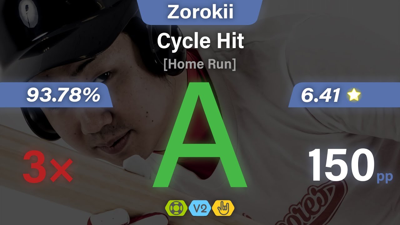 Zorokii | KASAI HARCORES - Cycle Hit [Home Run] +V2NFHR (6.41⭐) 93.78% ...