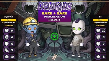 DEVIKINS CBT - RARE + RARE PROCREATION RESULTS with English Subs